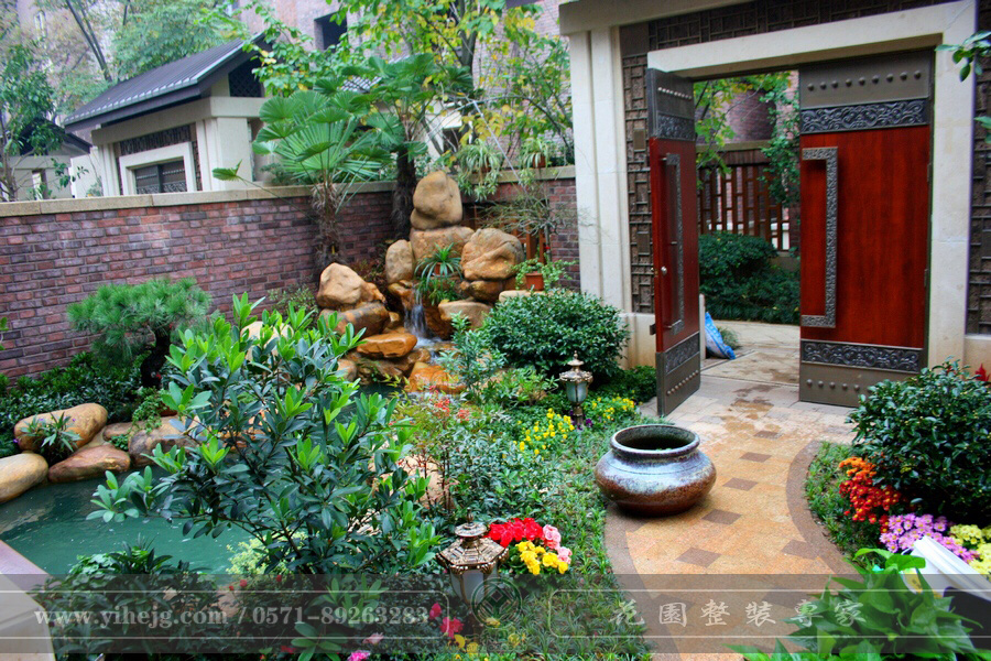 和家園別墅花園景觀(guān)設(shè)計(jì)｜私家小花園景觀(guān)施工｜庭院假山水池設(shè)計(jì)施工
