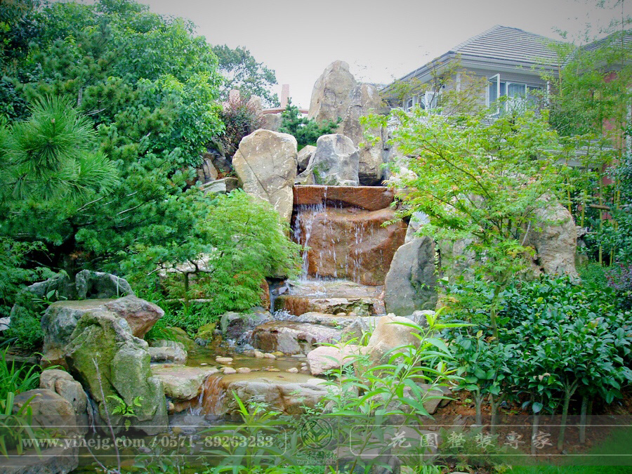 桂花城庭院假山景觀(guān)施工｜私家庭院花園景觀(guān)綠化｜別墅花園景觀(guān)設(shè)計(jì)