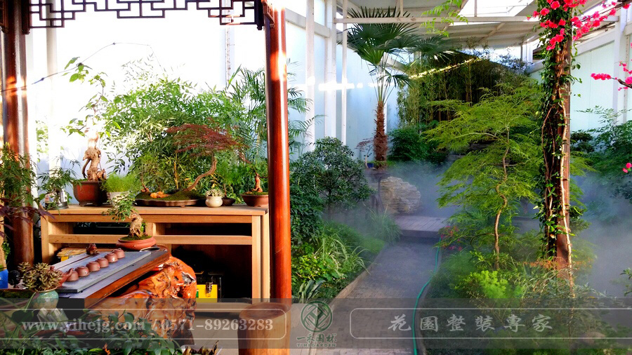 杭州西溪花市陽(yáng)光房景觀(guān)綠化設(shè)計(jì)｜私家小庭院景觀(guān)設(shè)計(jì)